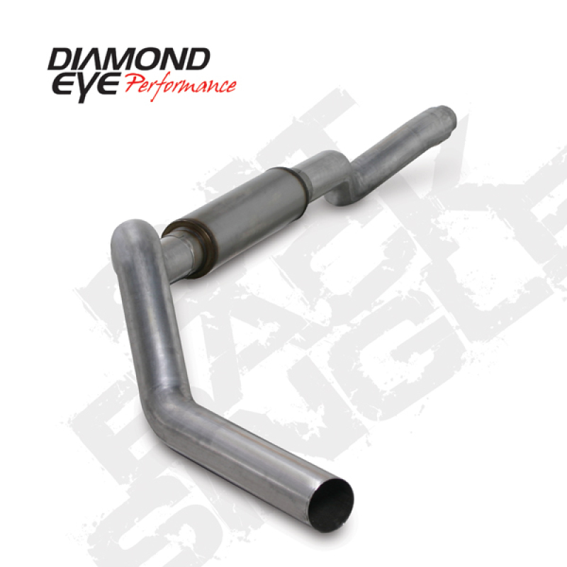 GMC 2500 Performance Exhaust - Diamond Eye Performance - Cat Back Single - `06-`07